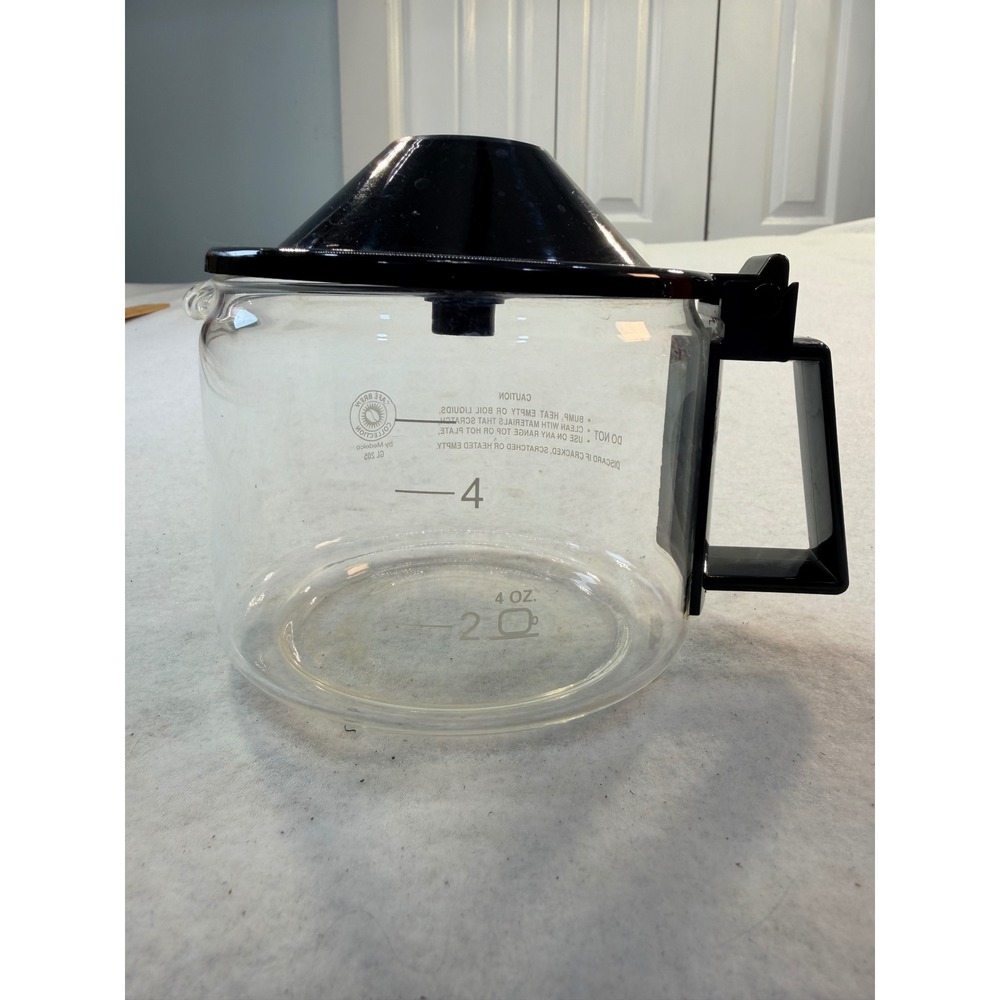Medelco Cafe Brew Collection GL205 Glass Coffee Carafe Schott Duran Germany